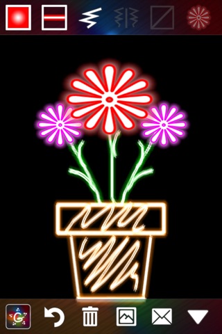 Screenshots of Glow Draw Magic FREE for iPhone