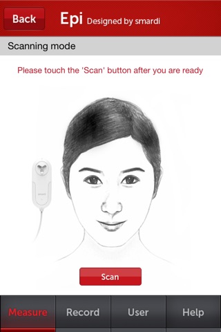 Epi (Portable Skin Moisture Detector) screenshot 3