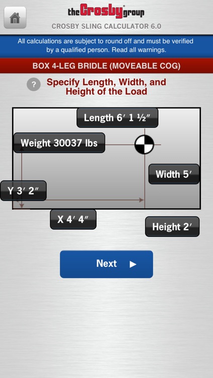 Sling Calculator