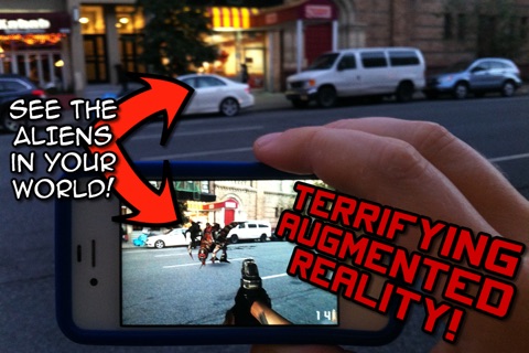 Aliens Everywhere! Augmented Reality Invaders from Space! screenshot 3