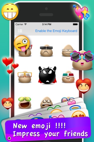 Emoji Emoticons for iOS 7 & New Free Smiley Symbols screenshot 4