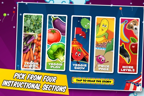 Toddlers First Words: Learn Vegetables & Plants on the Veggie Farm for Kids screenshot 2