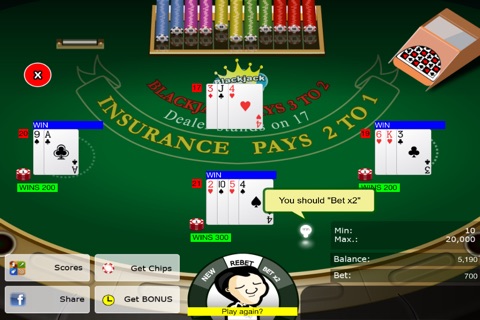 Blackjack Elite screenshot 2