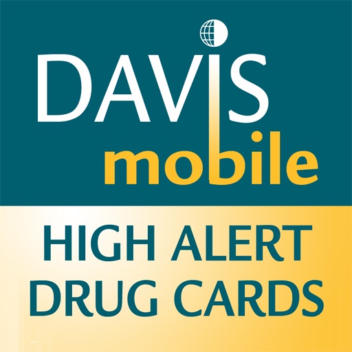 Davis Mobile High Alert Drug Flash Cards for iPad