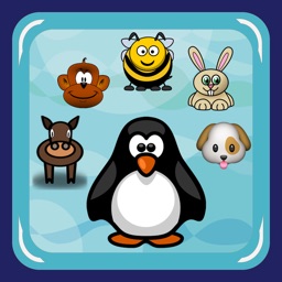 Animal Snake (penguin, bee, dog, monkey, rabbit, horse)