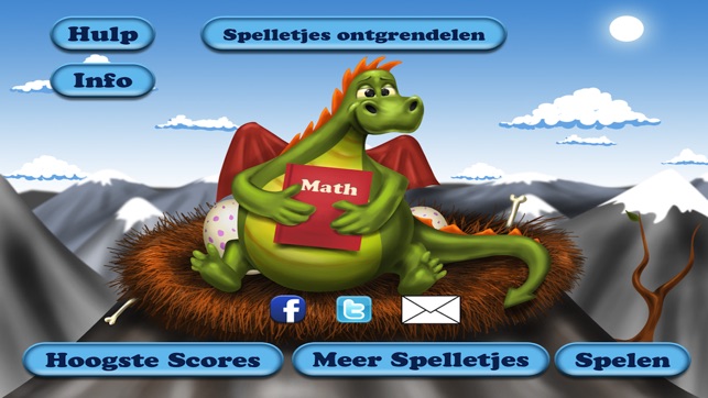 De Wiskunde Draak : leer al spelend rekenen(圖1)-速報App