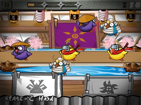 Ninja Chicken HD basic screenshot 2