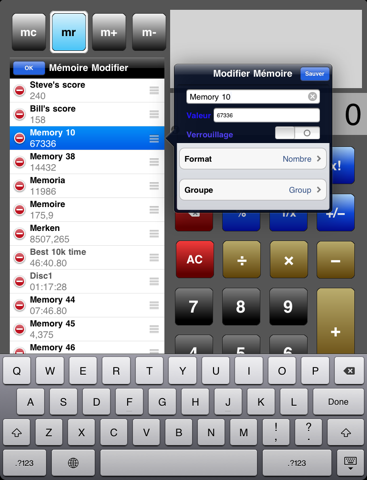 Calculator Brain for iPad screenshot 4