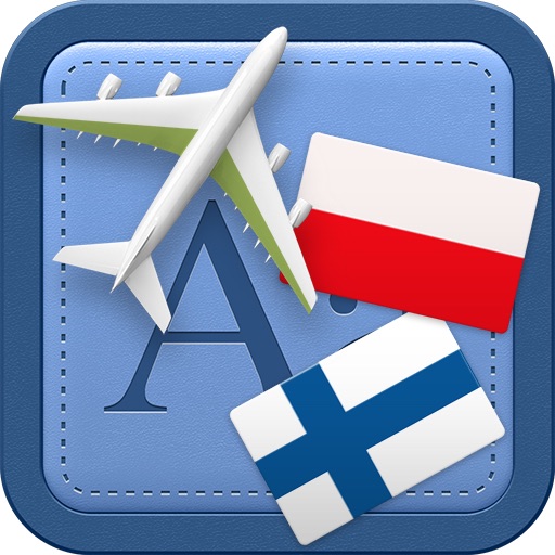 Traveller Dictionary and Phrasebook Polish - Finnish icon