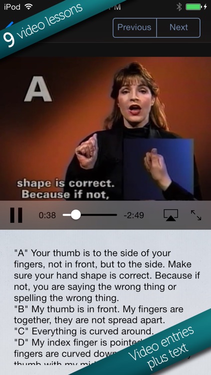 Learn American Sign Language - ASL Video Flashcards