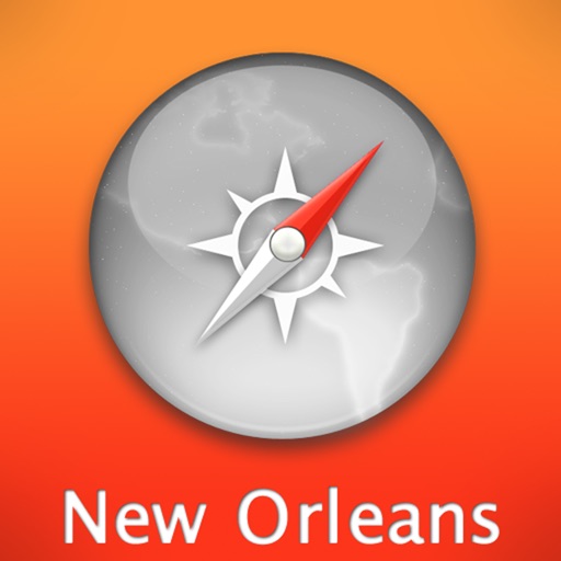 New Orleans Travel Map icon