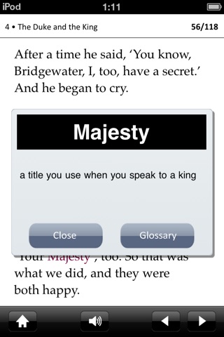 Huckleberry Finn: Oxford Bookworms Stage 2 Reader (for iPhone) screenshot 3