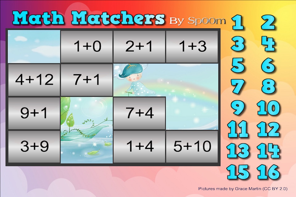 Math Matchers: A Math to Reveal Picture Game screenshot 3