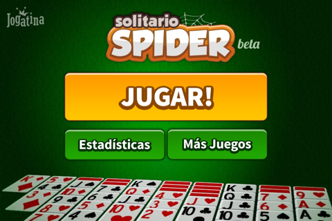 Spider Solitaire Jogatina screenshot 2