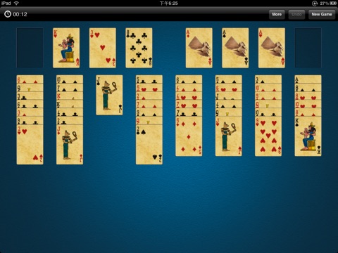 FreeCell Solitaire HD screenshot 2