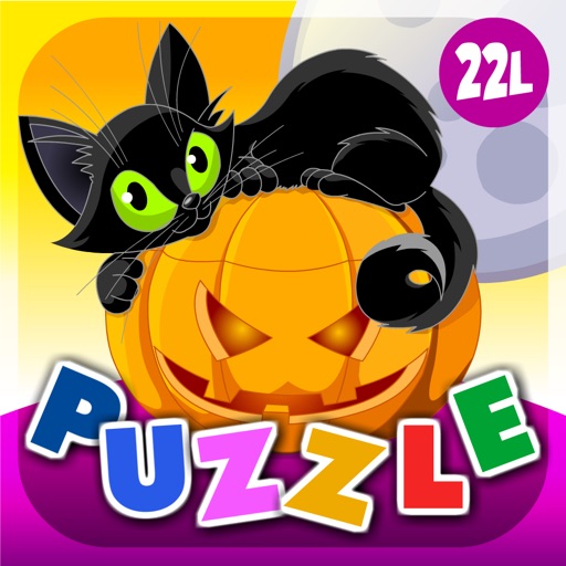 Abby Monkey® Halloween Animals Shape Puzzle for Toddlers and Preschool Explorers