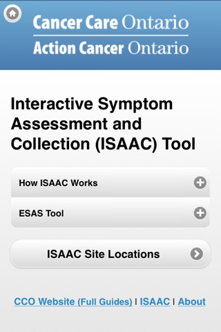 Cancer Care Ontario Symptom Management Guides screenshot 4