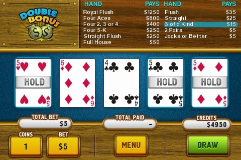 HOYLE Video Poker screenshot-3