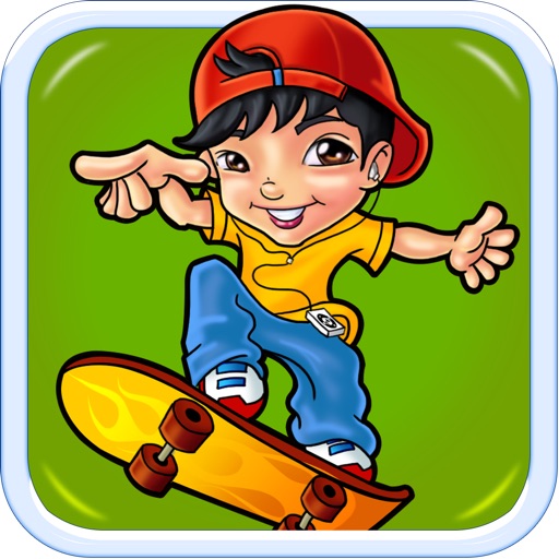 Little Subway Skate Heroes - Rail Surfers Racing Rush (Pro Version) icon
