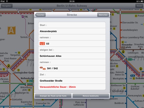 Berlin Subway for iPad screenshot 3
