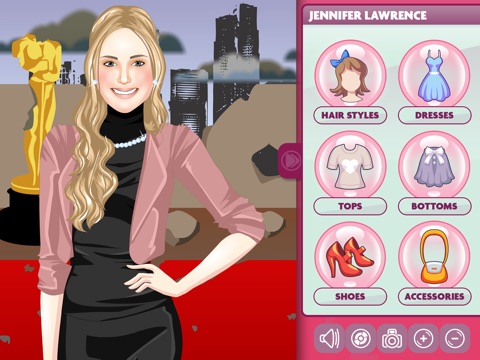 Celeb Dress Up - Jennifer Lawrence Edition screenshot 3