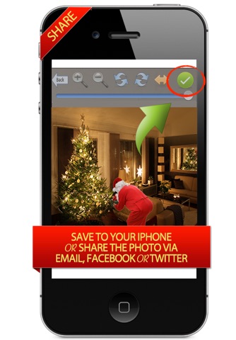 Santa Clause Was Here - Make Saint Nick Appear in Your Children's Pictures Like Magic screenshot 4