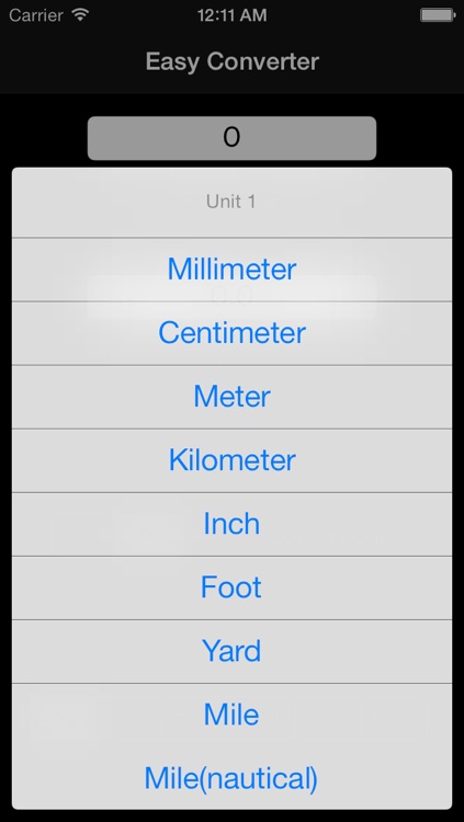 Easy Converter Free - universal unit convert ( length, area, volume, speed, weight, temperature )