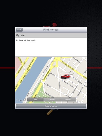 Find My Car for iPad screenshot 3