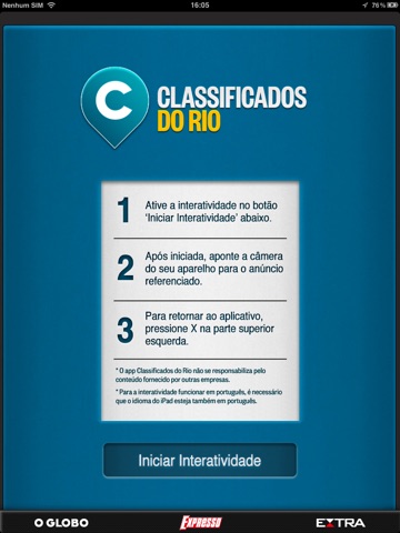 Classificados do Rio para iPad screenshot 4