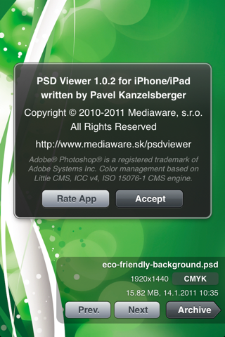 PSD Viewer Pro for Photoshop documents screenshot 2