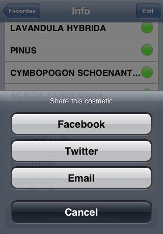 Cosmetifique (Manage your cosmetics and check INCI: ingredient's quality)