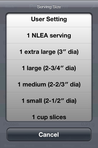 A-Z Food Nutrition Facts - Vitamins and minerals from groceries e.g. fruits, vegetables, seafood, meat,  poultry, legumes, salads, fats, nuts, dairy, herbs, etc. screenshot 4