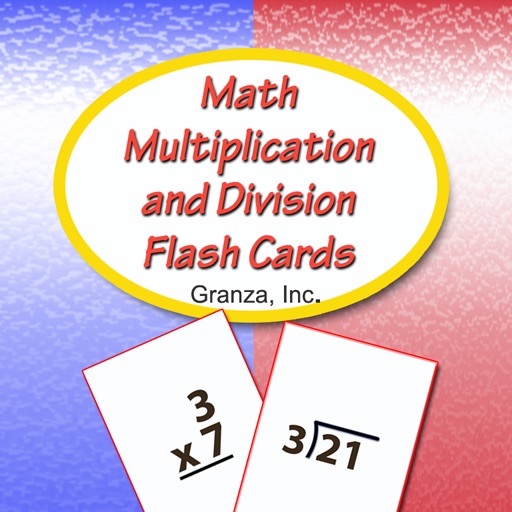 Math Multiplication and Division Flash Cards For 3rd Grade iOS App