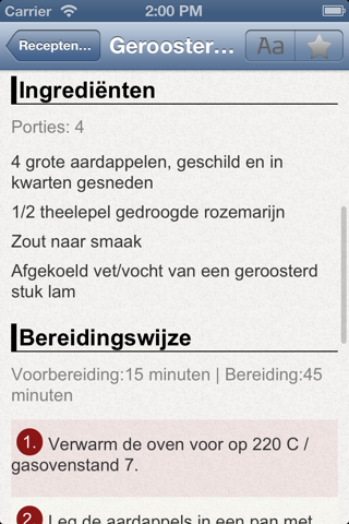 koken Nederland - Recepten en kooktips voor Nederlandse thuiskoks screenshot 3