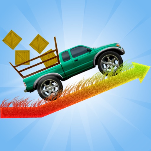 Smart truck - cargo delivery Icon