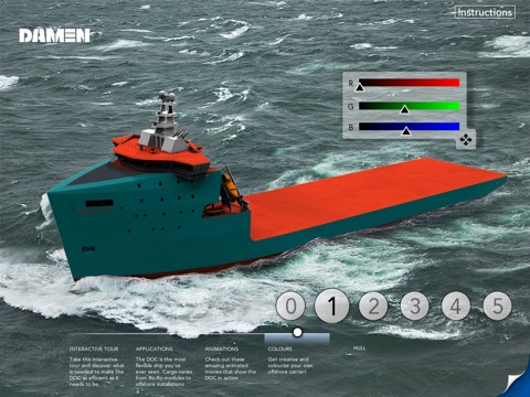 DAMEN OFFSHORE CARRIER 7500 screenshot 4