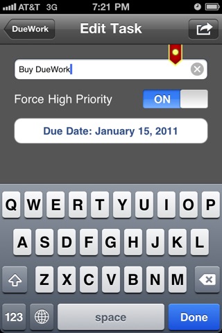 DueWork - To-Do List / Task Prioritizer screenshot 4