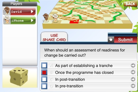 MSP Snakes and Ladders Exam Prep Game screenshot 4