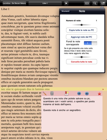 Latin poets for iPad screenshot 2