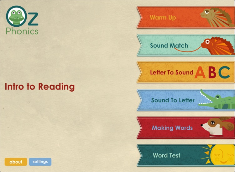 Intro To Reading by Oz Phonics