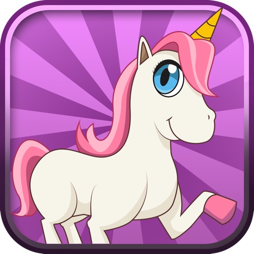 Unicorn Candy Rainbow Runner - Fun Running Game for Girls Free Icon