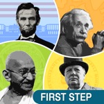 Guess Whos Who  First Step App to identify, learn, research homework projects on famous people that shaped the world. Scientists, Nobel Prize Winners, US Presidents, and Global Leaders