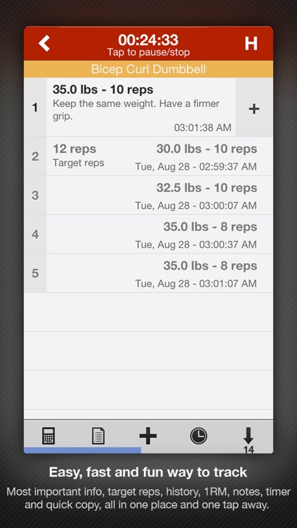 FitnessFast - Daily fitness exercise workout weight and sleep tracker