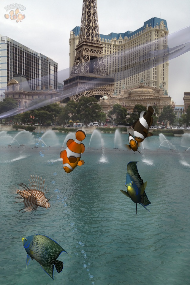 Fish Fingers! 3D Interactive Aquarium FREE screenshot 2