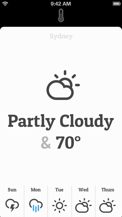 Conditions — Beautiful Weather Info on the Go!