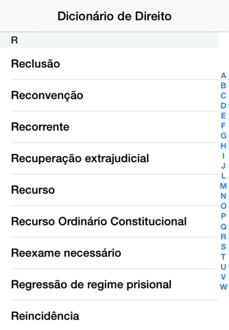 Dicionário de Direito screenshot 3