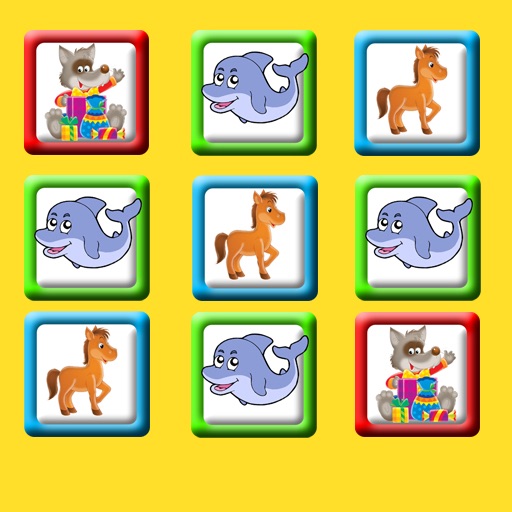 matching game for babies and children by Tkids