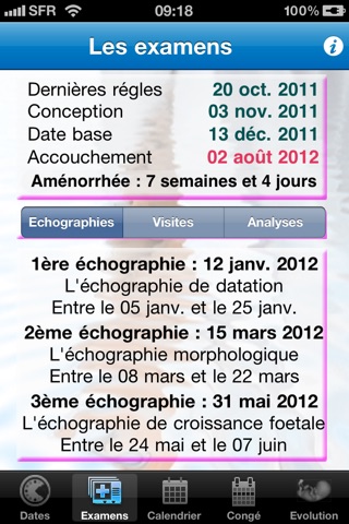 iGrossesse.ch screenshot 3