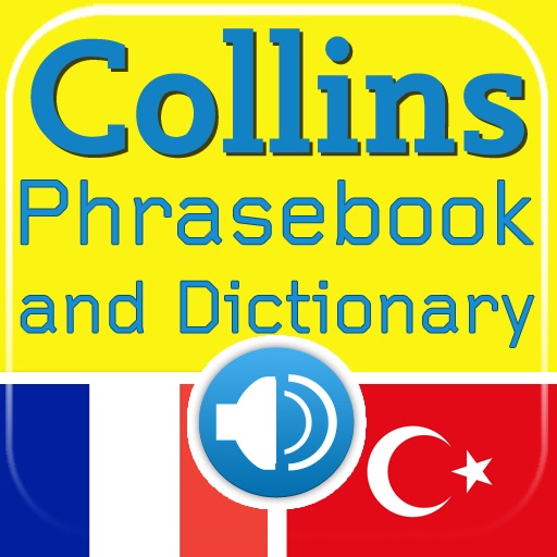 Collins French<->Turkish Phrasebook & Dictionary with Audio icon