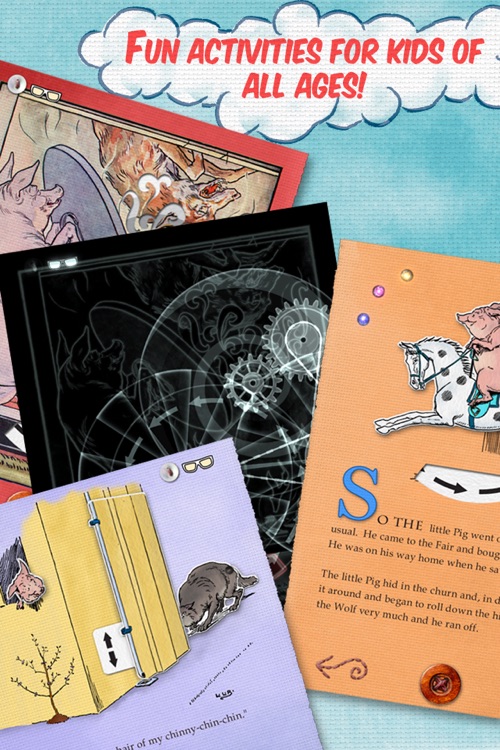 Three Little Pigs and the Secrets of a Popup Book screenshot-4